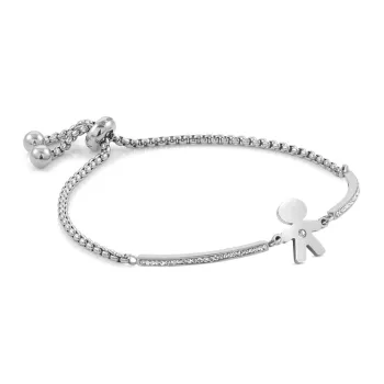 Milleluci Nemesacél karkötő   028003-027