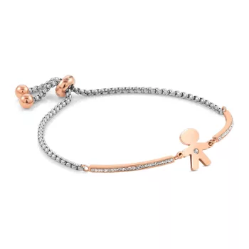 Milleluci Nemesacél karkötő   028005-027