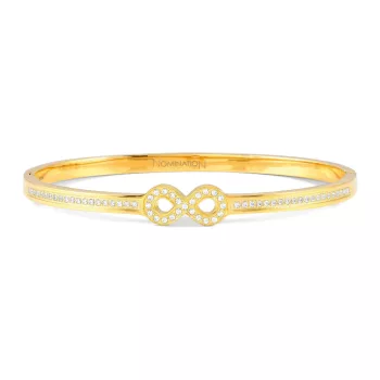   Nomination Pretty Bangles 029501/02/067 Gold Infinity With Cz női karperec 029511-067
