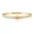 Nomination Pretty Bangles 029519/20/21/047 Gold With White & Yellow Cz női karperec 029520-047