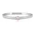 Nomination Pretty Bangles 029519/20/21/002 Stainless Steel With White & Pink Cz női karperec 029521-002