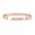 Nomination Pretty Bangles Satinshine 029528/29/30/044 Rose Gold With Pink Cz Hearts női karperec 029529-044