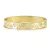 Nomination Pretty Bangles Satinshine 029540/41/42/006 Gold Hearts With White Cz női karperec 029541-006