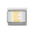 COMPOSABLE Classic LETTERS ezüst charm arany E 
