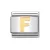COMPOSABLE Classic LETTERS ezüst charm arany F 
