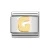 COMPOSABLE Classic LETTERS ezüst charm arany G 