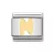 COMPOSABLE Classic LETTERS ezüst charm arany N 