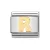 COMPOSABLE Classic LETTERS ezüst charm arany R 