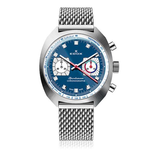 Edox Sportsman Chronographe Automatic férfi karóra 08202-3BU-BUIN