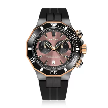 Edox karóra Delfin 10112357GRNCABR