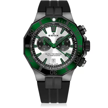 Edox Delfin Chronograph karóra 10112-37GNVCA-ANV