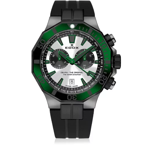 Edox Delfin Chronograph karóra 10112-37GNVCA-ANV