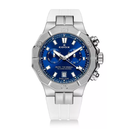 Edox Delfin Chronograph férfi karóra 10113-3CAB-BUIN
