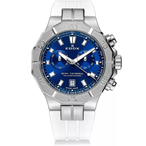Edox Delfin Chronograph férfi karóra 10113-3CAB-BUIN