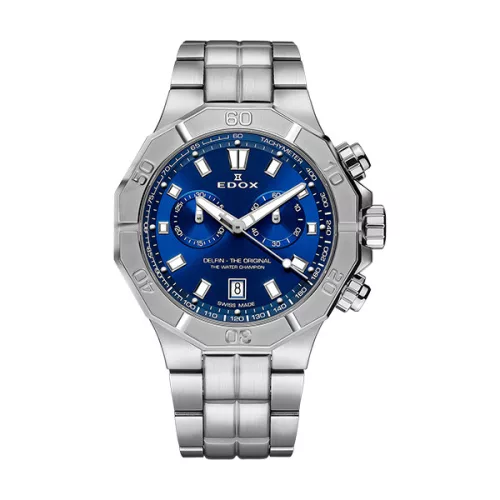Edox karóra Delfin Chronograph 101133MBUIN