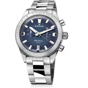 Edox Skydiver Chronograph férfi karóra 101163BUIDN