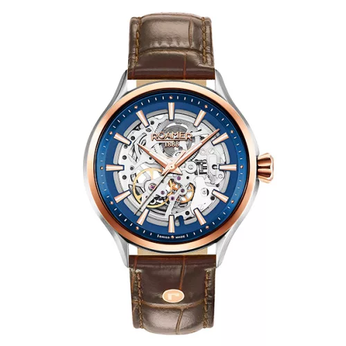 Roamer Competence Skeleton Stainless Steel 101663 49 45 05 Férfi Karóra 