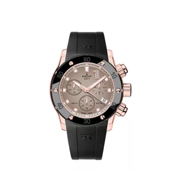 Edox CO-1 Chronolady Diamond női karóra 10255-37RCA-BRDR