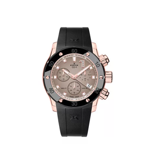 Edox CO-1 Chronolady Diamond női karóra 10255-37RCA-BRDR
