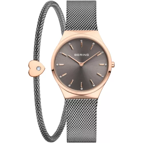 Bering Classic női karóra szett 12131-369-GWP