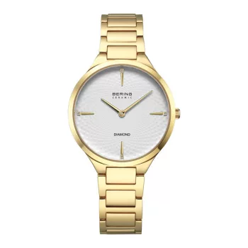 Bering Titanium női karóra gyémánttal 15634-734