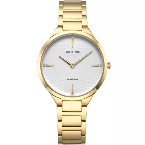 Bering Titanium női karóra gyémánttal 15634-734