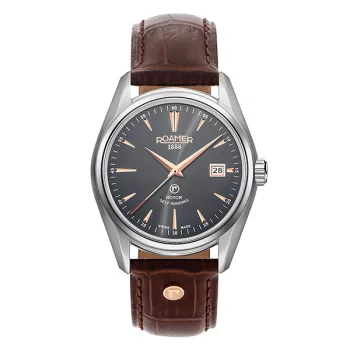   Roamer Searock Classic Steel Grey 210633 41 05 02 Férfi Karóra 