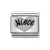 COMPOSABLE Classic OXIDIZED SYMBOLS ezüst charm Niece