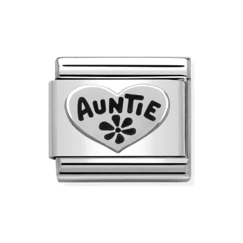 COMPOSABLE Classic OXIDIZED SYMBOLS ezüst charm Auntie