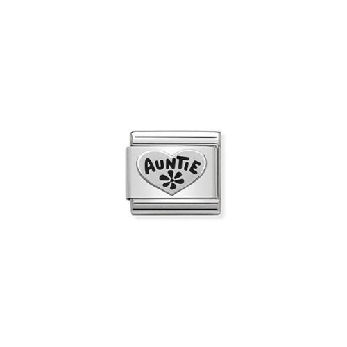 COMPOSABLE Classic OXIDIZED SYMBOLS ezüst charm Auntie