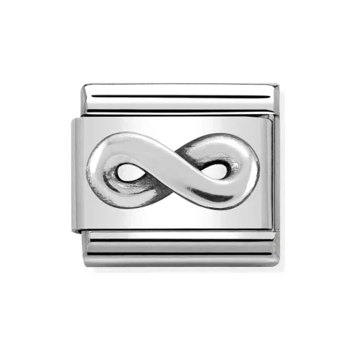 COMPOSABLE Classic OXIDIZED SYMBOLS ezüst charm Infinity