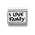 COMPOSABLE Classic PLATES OXIDIZED ezüst charm Family