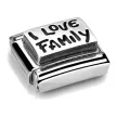 COMPOSABLE Classic PLATES OXIDIZED ezüst charm Family