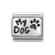COMPOSABLE Classic PLATES OXIDIZED ezüst charm My Dog