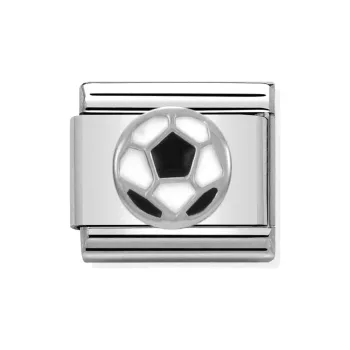 COMPOSABLE Classic SYMBOLS ezüst charm Soccer Ball