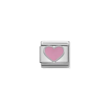 COMPOSABLE Classic SYMBOLS ezüst charm Pink Heart