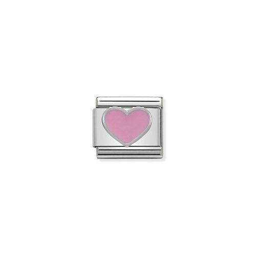 COMPOSABLE Classic SYMBOLS ezüst charm Pink Heart