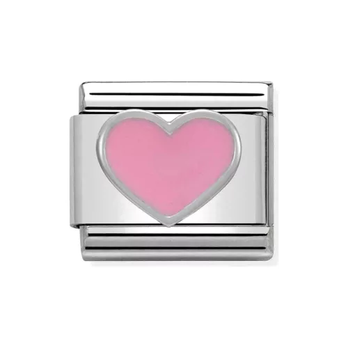 COMPOSABLE Classic SYMBOLS ezüst charm Pink Heart