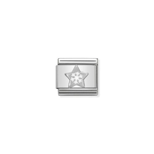 COMPOSABLE Classic SYMBOLS ezüst charm Snowflake Star