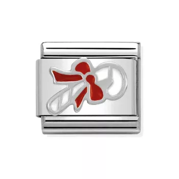 COMPOSABLE Classic SYMBOLS ezüst charm Candy Cane 
