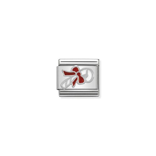 COMPOSABLE Classic SYMBOLS ezüst charm Candy Cane 