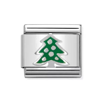 COMPOSABLE Classic SYMBOLS ezüst charm Christmas Tree