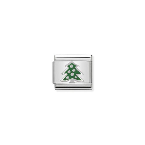 COMPOSABLE Classic SYMBOLS ezüst charm Christmas Tree