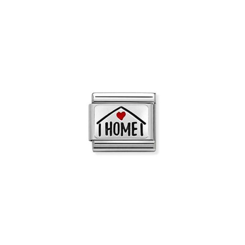 COMPOSABLE CL OXIDIZED PLATES ezüst charm Home  