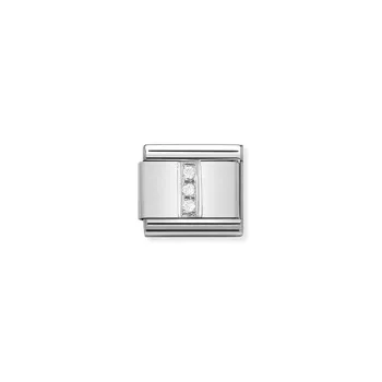 COMPOSABLE Classic ALPHABET ezüst charm I