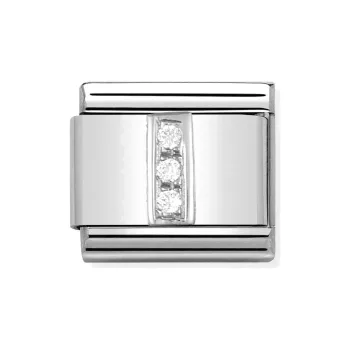 COMPOSABLE Classic ALPHABET ezüst charm I