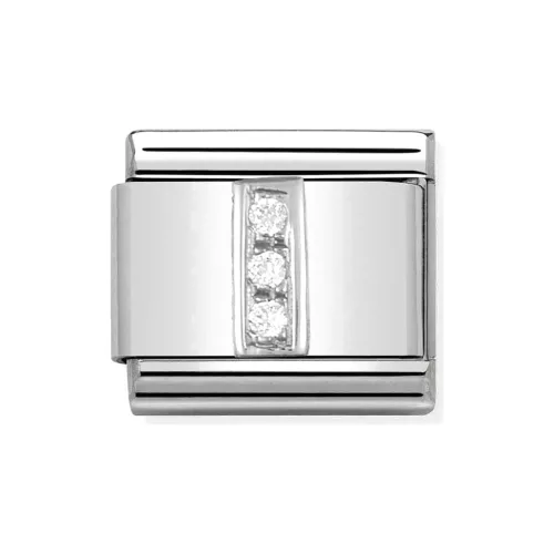 COMPOSABLE Classic ALPHABET ezüst charm I