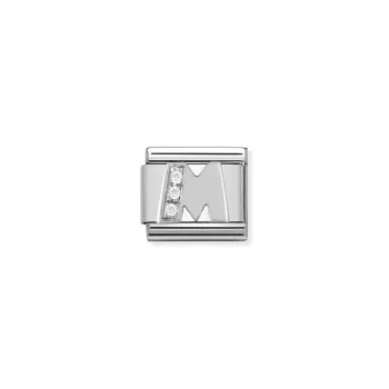 COMPOSABLE Classic ALPHABET ezüst charm M