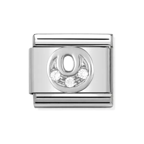 COMPOSABLE Classic ALPHABET ezüst charm O