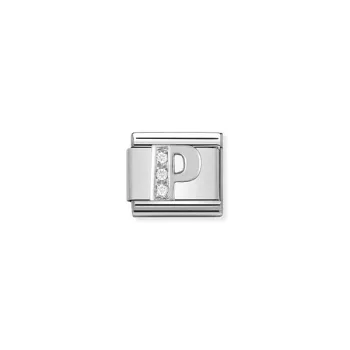 COMPOSABLE Classic ALPHABET ezüst charm P